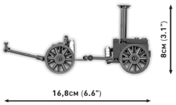 German field howitzer leFH 18 COBI 2292 - World War II - kopie