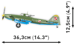 Ruské stíhacie lietadlo MiG-17 COBI 5823 - Cold War - kopie