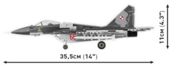 Russisches Kampfflugzeug MIG-29 COBI 5834 - Armed Forces - kopie