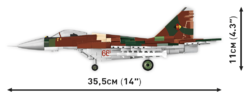 Fighter aircraft MIG-29 COBI 5840 - Armed Forces 1:48 - kopie