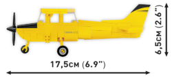 American high-flying civil aircraft Cessna 172 Skyhawk COBI-26620 1:48 - kopie