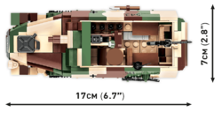 Obrnený transportér Sd.Kfz. 251/1 Ausf. A COBI 2552 - World War II - kopie - kopie