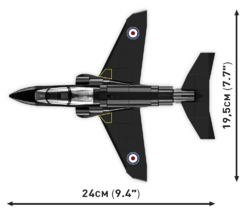 Britský pokročilý cvičný letoun BAE Hawk T1 COBI 5845 - Armed Forces 1:48
