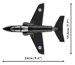 French Light Combat Aircraft Dassault Alpha JET COBI 5842 - Armed Forces 1:48 - kopie