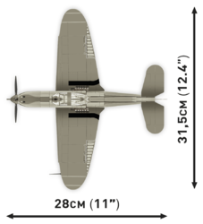 Americký stíhací letoun Bell P-39 Aircobra COBI 5746 - World War II 1:32