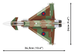 Víceúčelový stíhací letoun Eurofighter TYPHOON FGR4 COBI 5843 - Armed Forces 1:48