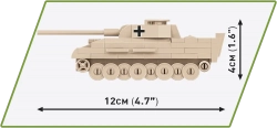 Mini tanky COBI - rôzne druhy World War II 1:72 - kopie