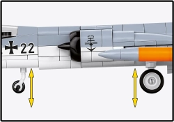 Americký přepadový stíhací letoun Lockheed® F-104 Starfighter® COBI 5907 Armed Forces 1:48