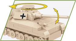Mini tanky COBI - rôzne druhy World War II 1:72 - kopie