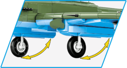 Ruské stíhacie lietadlo MiG-17 COBI 5823 - Cold War - kopie