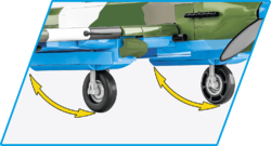 Ruské bojové lietadlo Iľjušin IL-2M3 Shturmovik COBI 5744 - World War II 1:32 - kopie