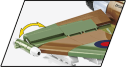 Víceúčelový stíhací letoun Eurofighter TYPHOON FGR4 COBI 5843 - Armed Forces 1:48