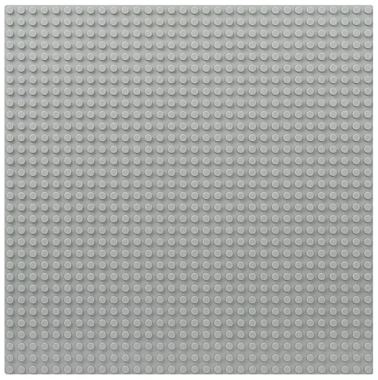 Základní univerzální desky 40 x 40 cm (50 x 50 nopů), Barva Světle šed