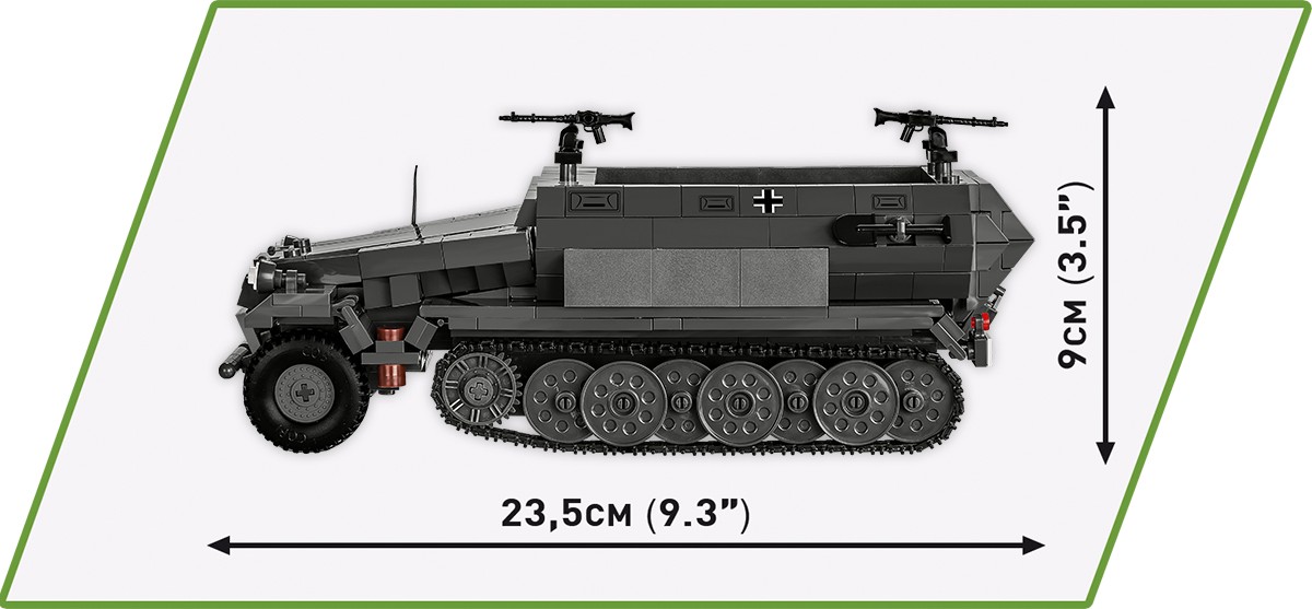 Kolopásový obrněný transportér Sd.Kfz. 251/1 Ausf. A COBI 2552 - World War II