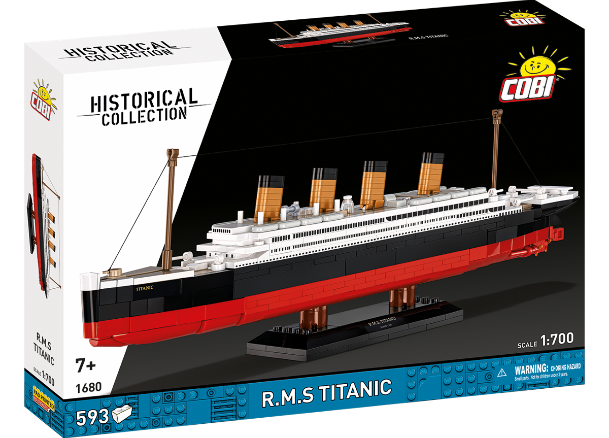 Zaoceánská loď R.M.S. TITANIC COBI 1680 - Historical collection 1:700