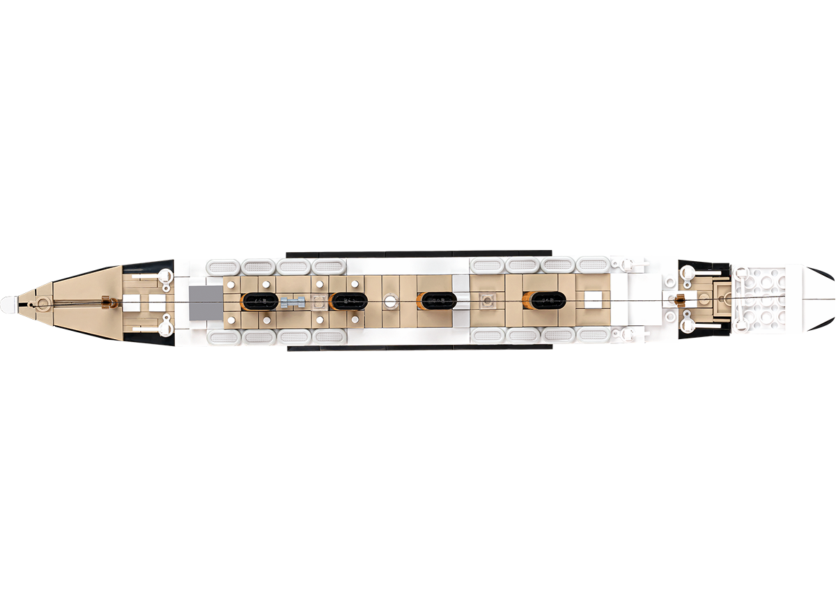 Zaoceánská loď R.M.S. TITANIC COBI 1680 - Historical collection 1:700