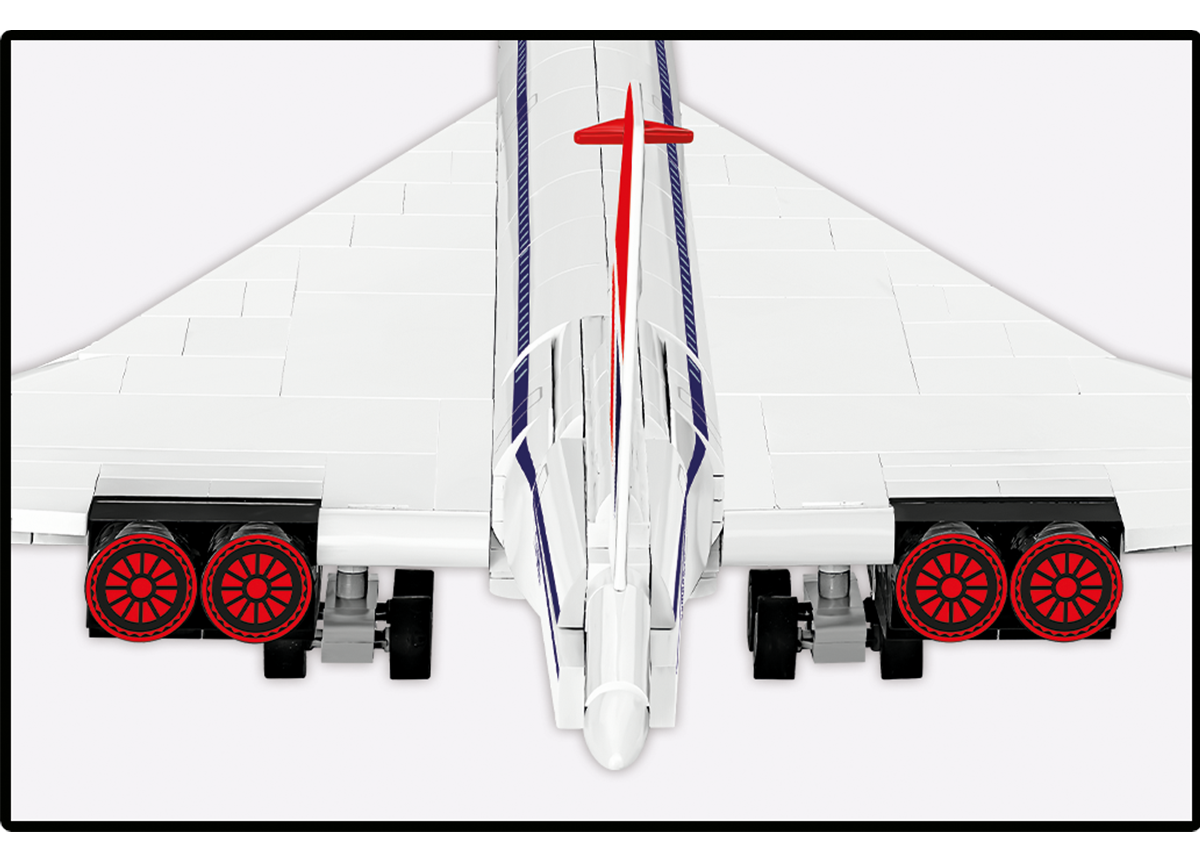 Nadzvukové dopravní letadlo CONCORDE G-BBDG COBI 1917 - Historical Collection - kopie