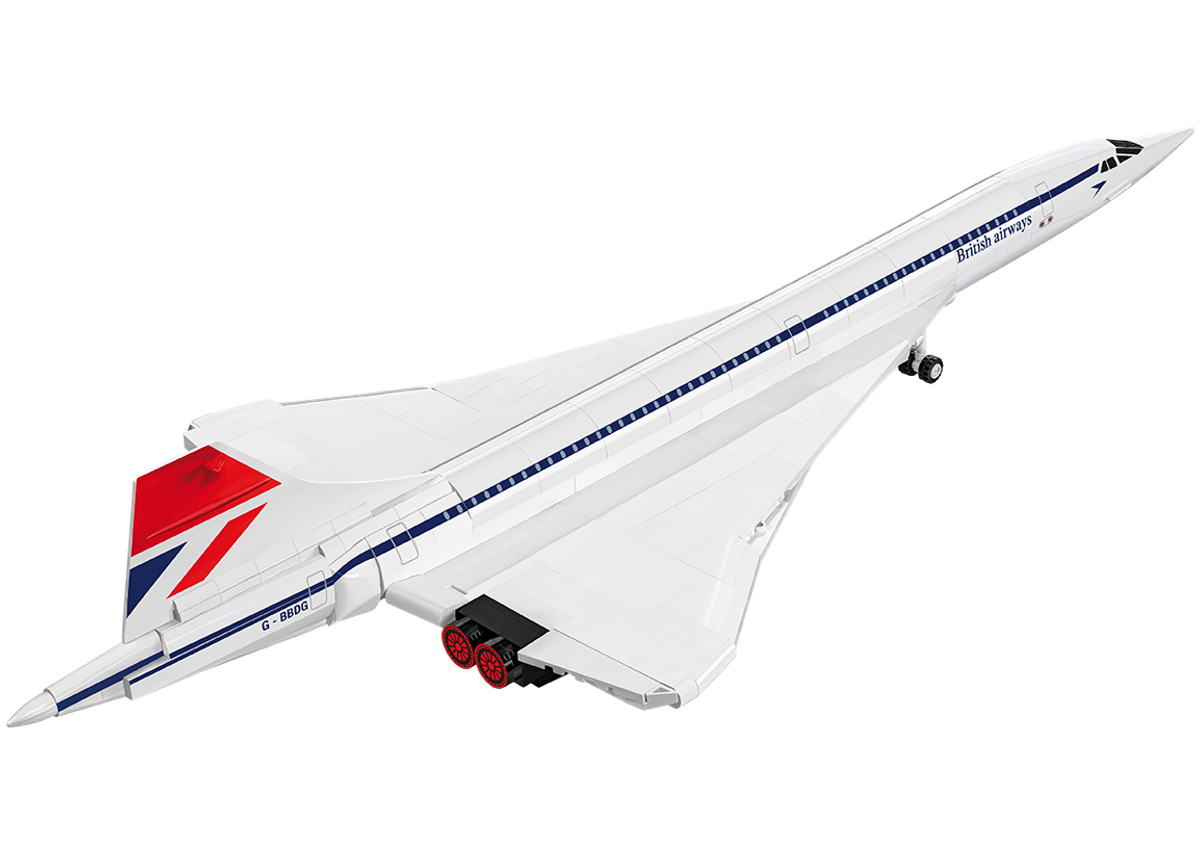 Nadzvukové dopravní letadlo CONCORDE G-BBDG COBI 1917 - Historical Collection - kopie