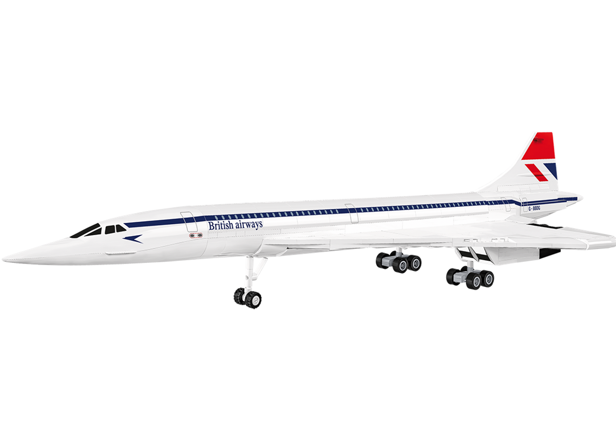 Nadzvukové dopravní letadlo CONCORDE G-BBDG COBI 1917 - Historical Collection - kopie