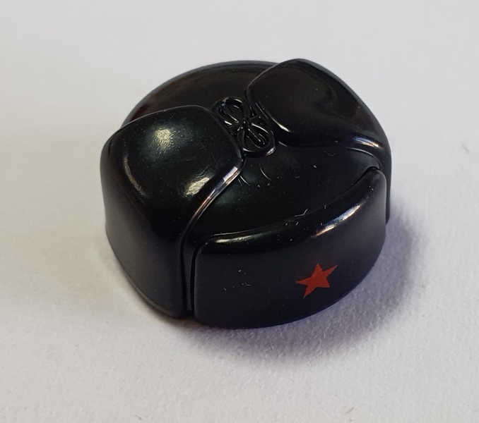 Ruská vojenská čiapka ,,Ušianka" čierna COBI-122255