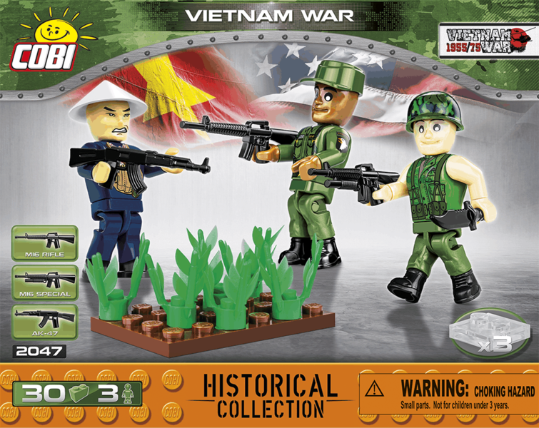 COBI 2047 figúrky vojakov z vietnamskej vojny