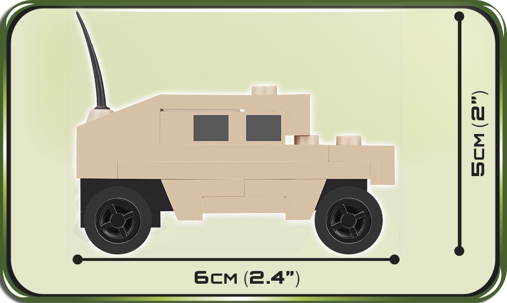 NANO Pancéřované AAT terénní vozidlo COBI 2244 - Small Army
