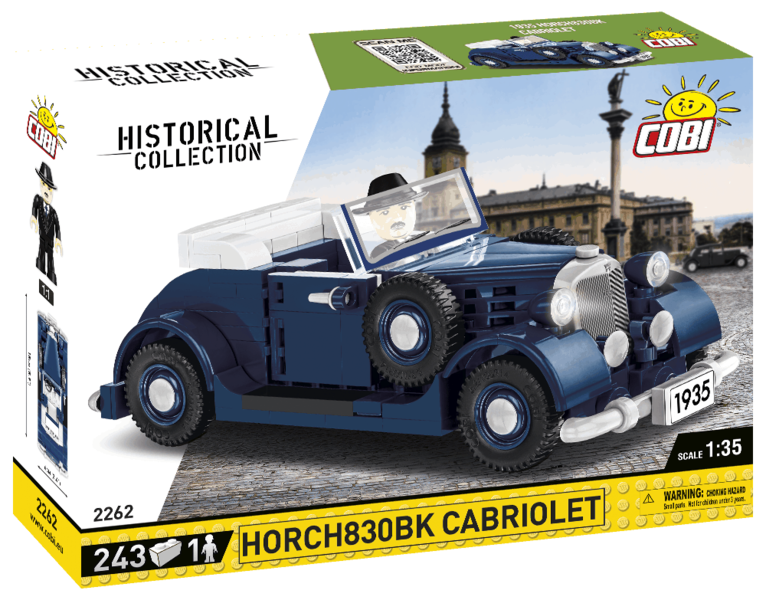 Civilní vozidlo HORCH 830BK kabriolet COBI 2262 - Historical Collectio