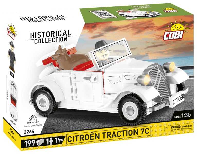 Francouzský automobil CITROËN Traction 7C COBI 2264 - Historical Collection