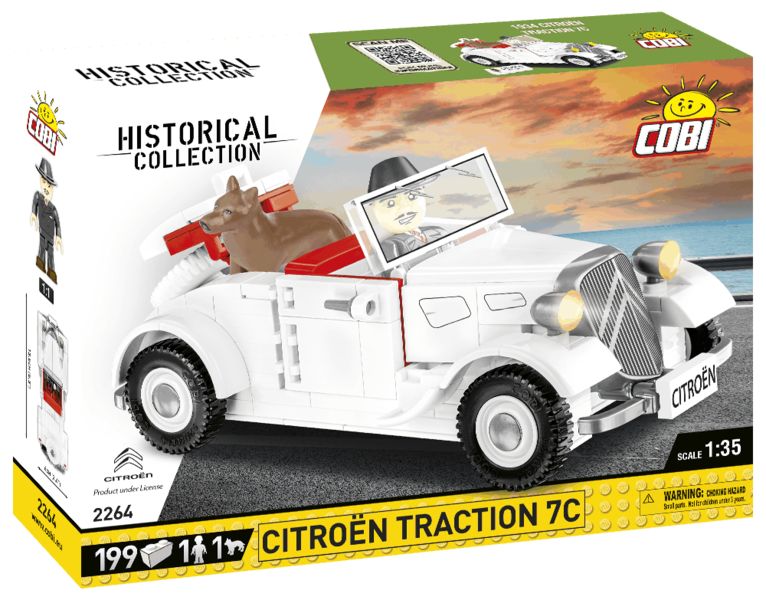 Francouzský automobil CITROËN Traction 7C COBI 2264 - Historical Colle