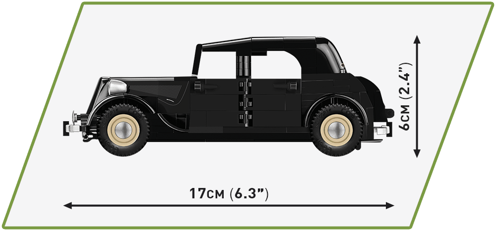 Francouzský automobil CITROËN Traction 15CV SIX D COBI 2267 - Historical collection
