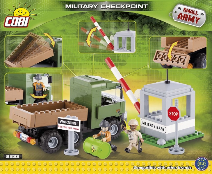 Vojenské stanoviště Checkpoint COBI 2333 - Small Army