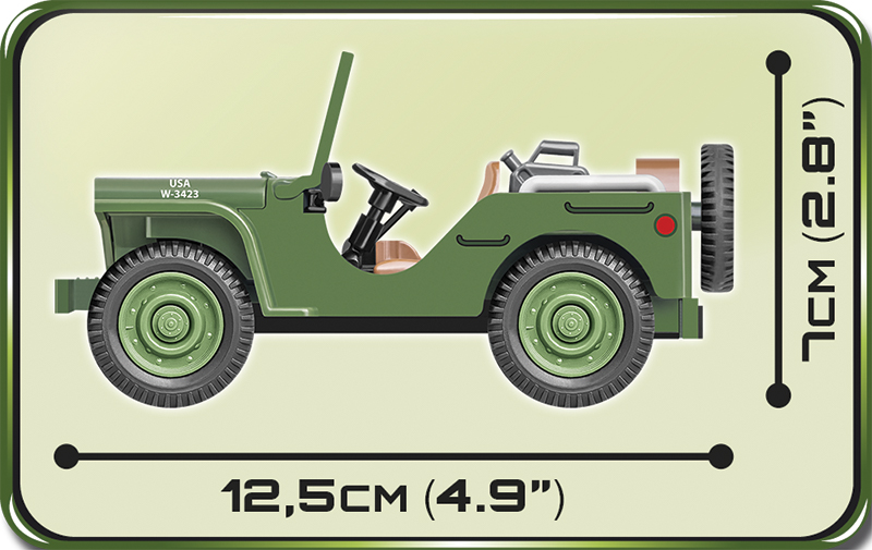 Americký terénní automobil Ford GP COBI 2400 - World War II