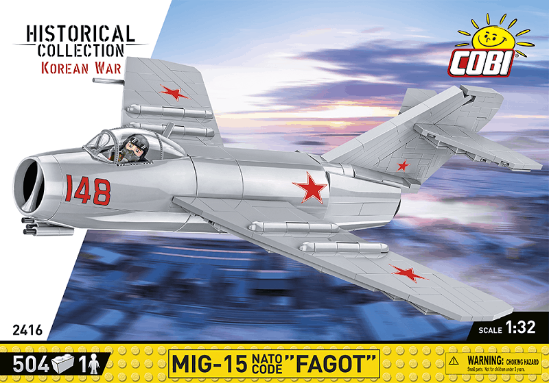 Ruský stíhací letoun MIG-15 FAGOT COBI 2416 - Korean War