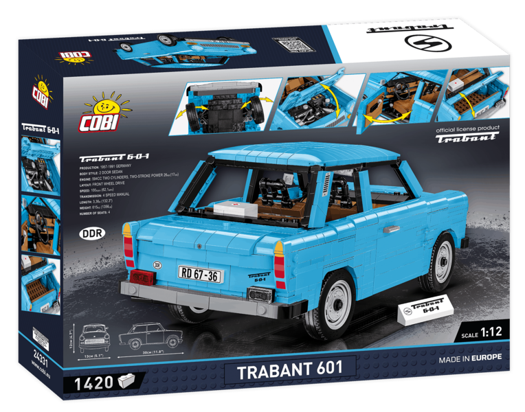 Trabant 601  East german car, Motor car, Tiny cars