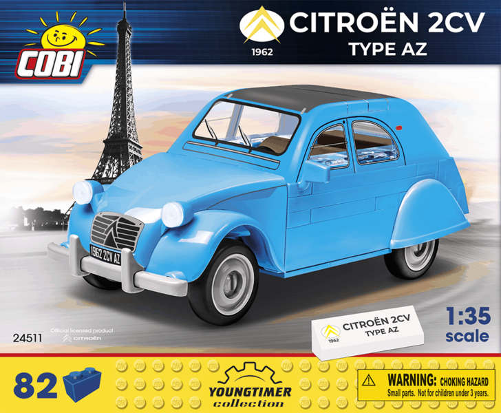 Citroën 2CV "Duck" TYPE A COBI 24510 - Youngtimer - kopie