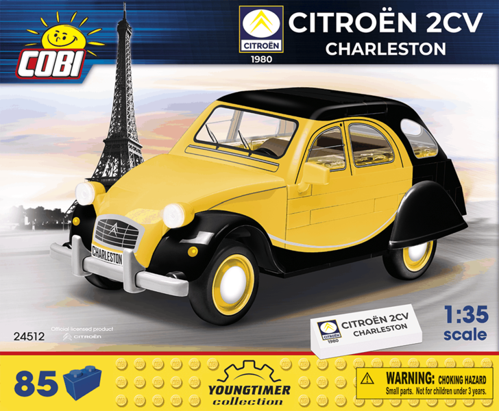 Auto Citroën 2CV ,,Ente CHARLESTON 1980 COBI 24512 - Youngtimer