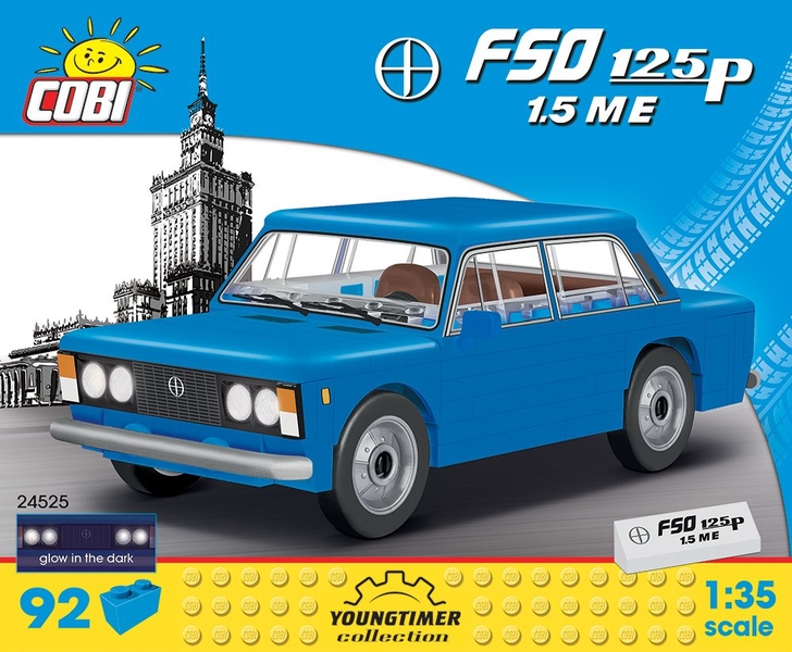 Automobil Polski Fiat FSO 125p 1.5ME COBI 24525 - Youngtimer