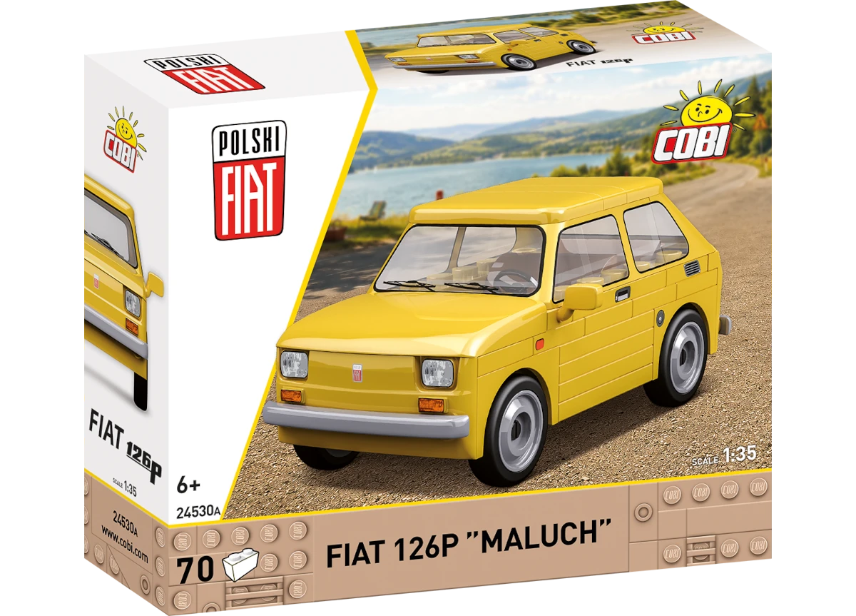 Automobil FIAT 126P Maluch COBI 24530 - Youngtimer 1:35