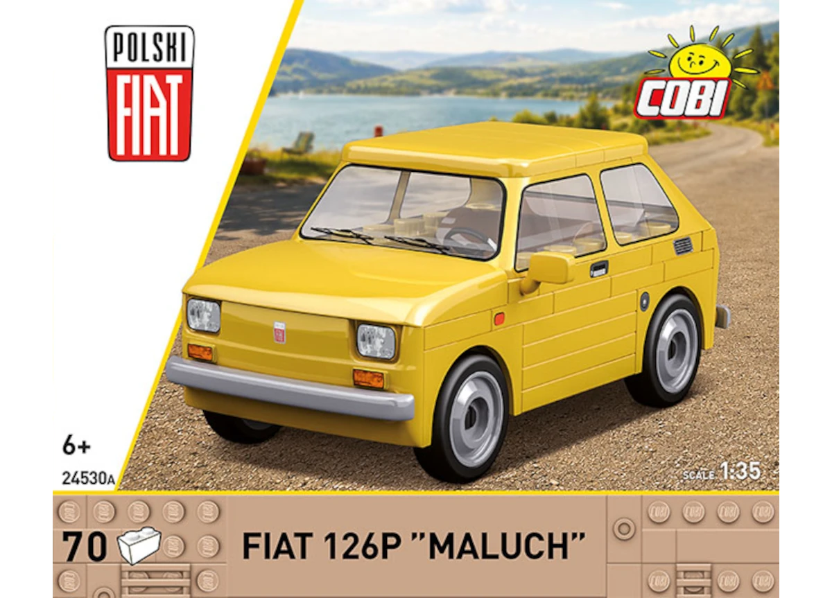 Automobil FIAT 126P Maluch COBI 24530 - Youngtimer 1:35