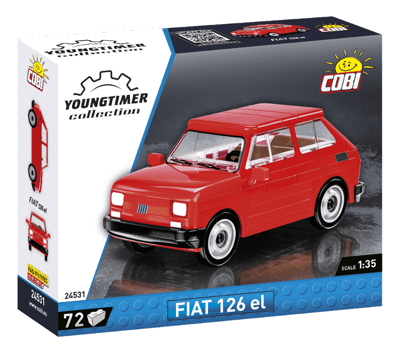 Automobil FIAT 126p el (Maluch) COBI 24531 - Youngtimer