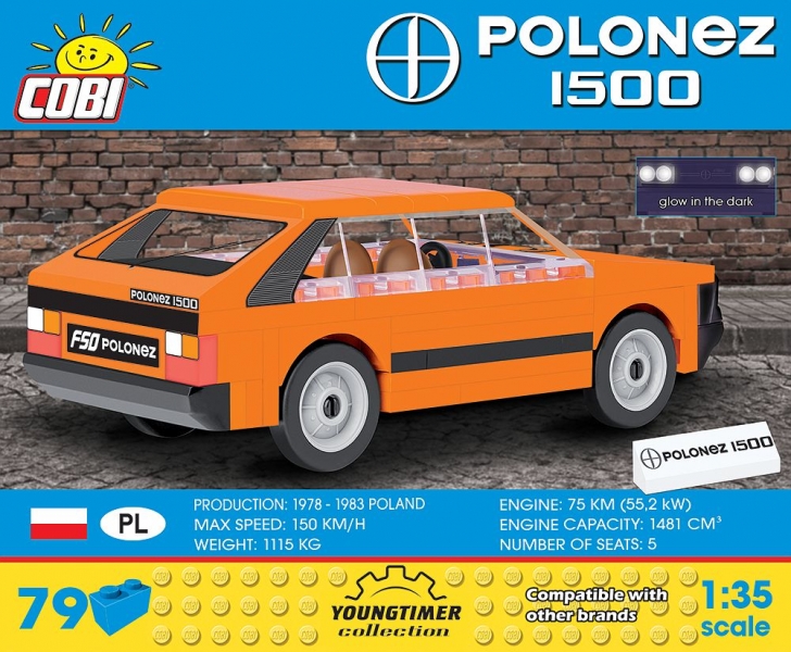 Automobil FSO Polonez 1500 COBI 2432 - Youngtimer