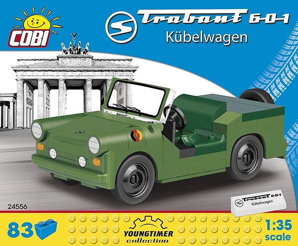 Automobil TRABANT 601 Kübelwagen COBI 24556 - Youngtimer