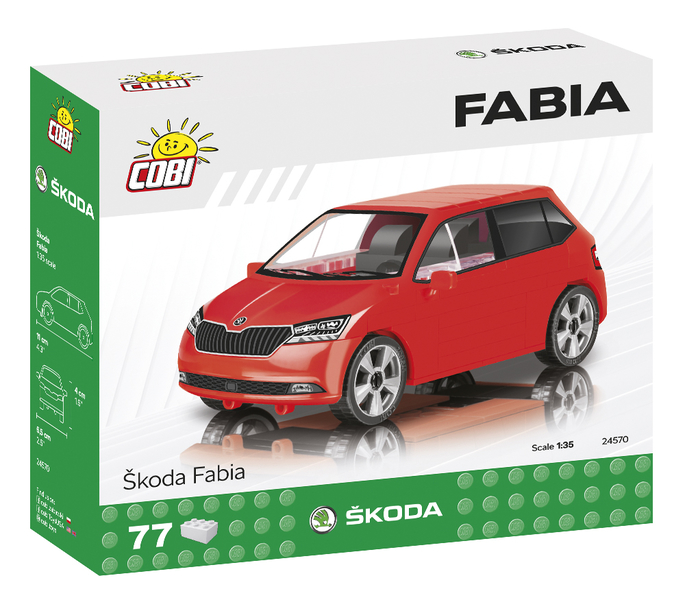Stavebnice modelu Škoda Fabia COBI 24570