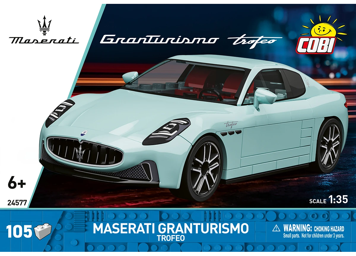 Automobil Maserati GranTurismo Trofeo COBI 24577 - Maserati 1:35 