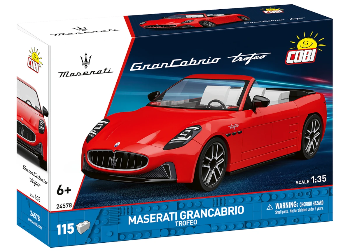 Automobil Maserati Grancabrio Trofeo COBI 24578 - Maserati 1:35