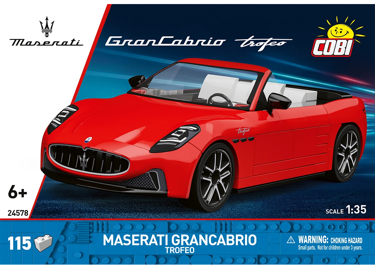 Automobil Maserati Grancabrio Trofeo COBI 24578 - Maserati 1:35
