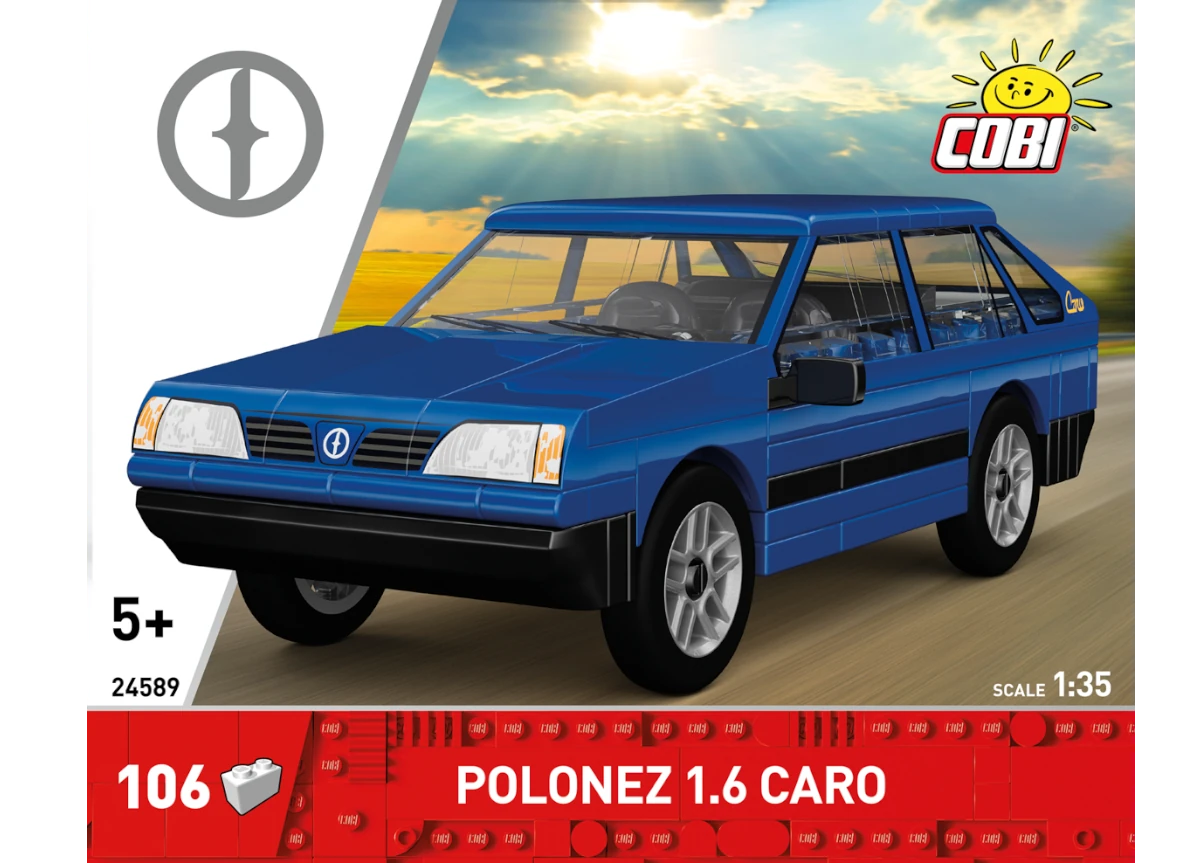 Automobil FSO Polonez 1,6 Caro COBI 24589 - Action Town 1:35