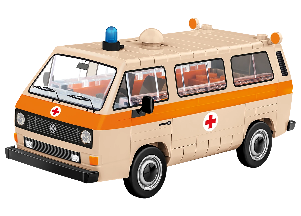Automobil Volkswagen T3 COBI 24634 – Action Town 1:35 - kopie