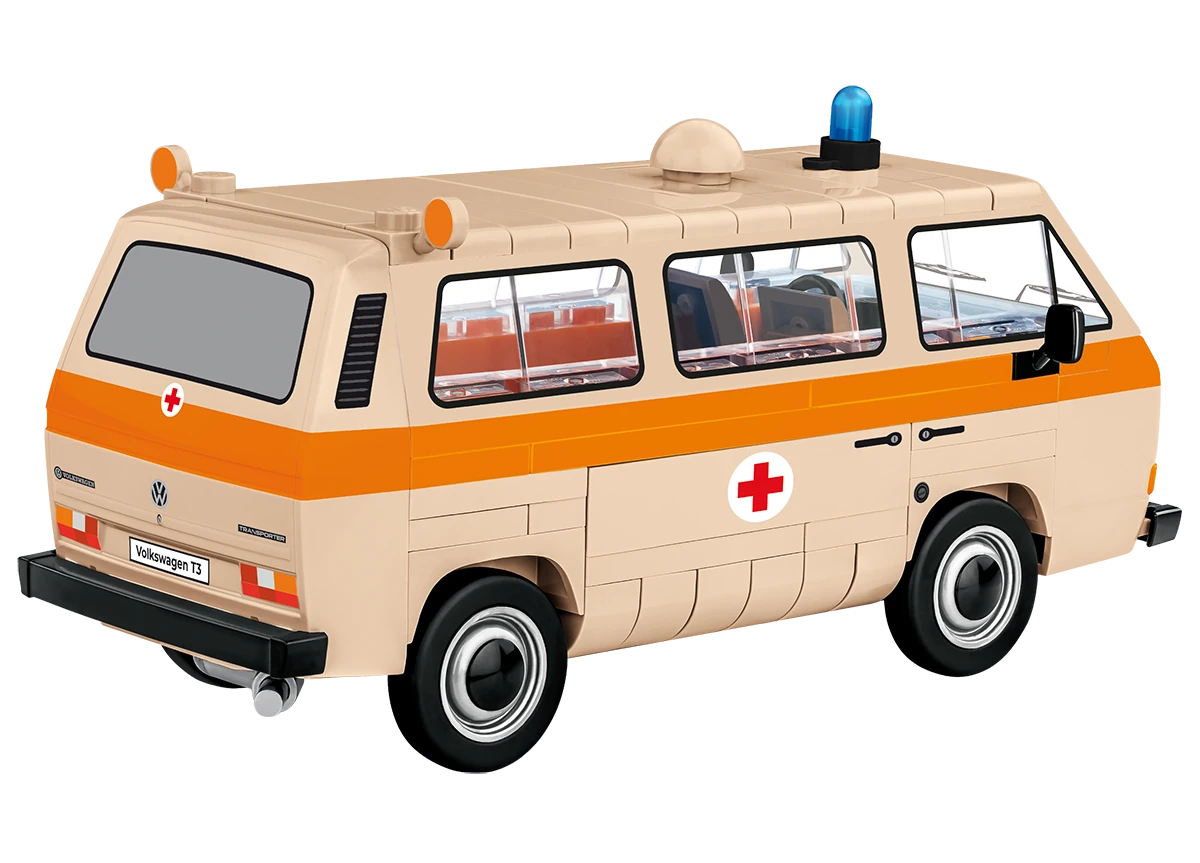 Automobil Volkswagen T3 COBI 24634 – Action Town 1:35 - kopie