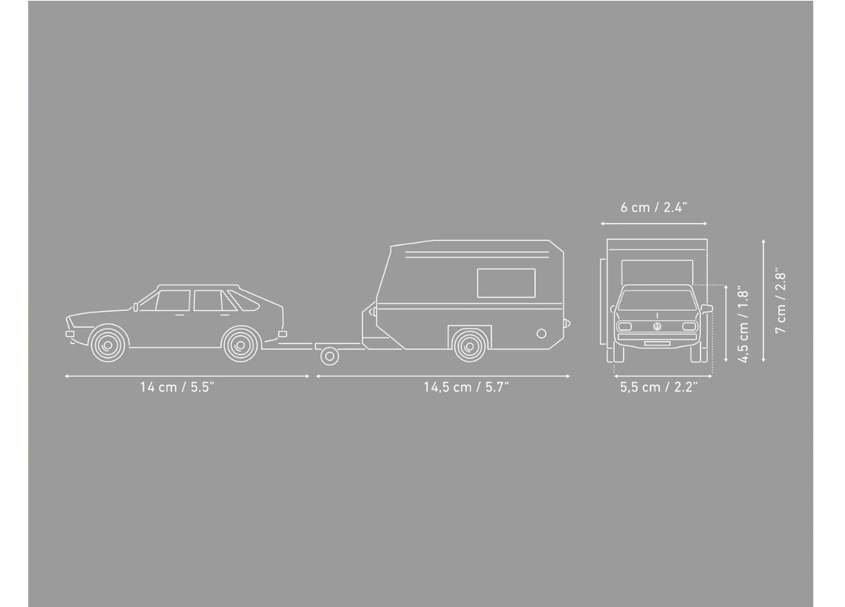 Automobil Volkswagen Passat B1 a karavan COBI 24644 – Action Town 1:35